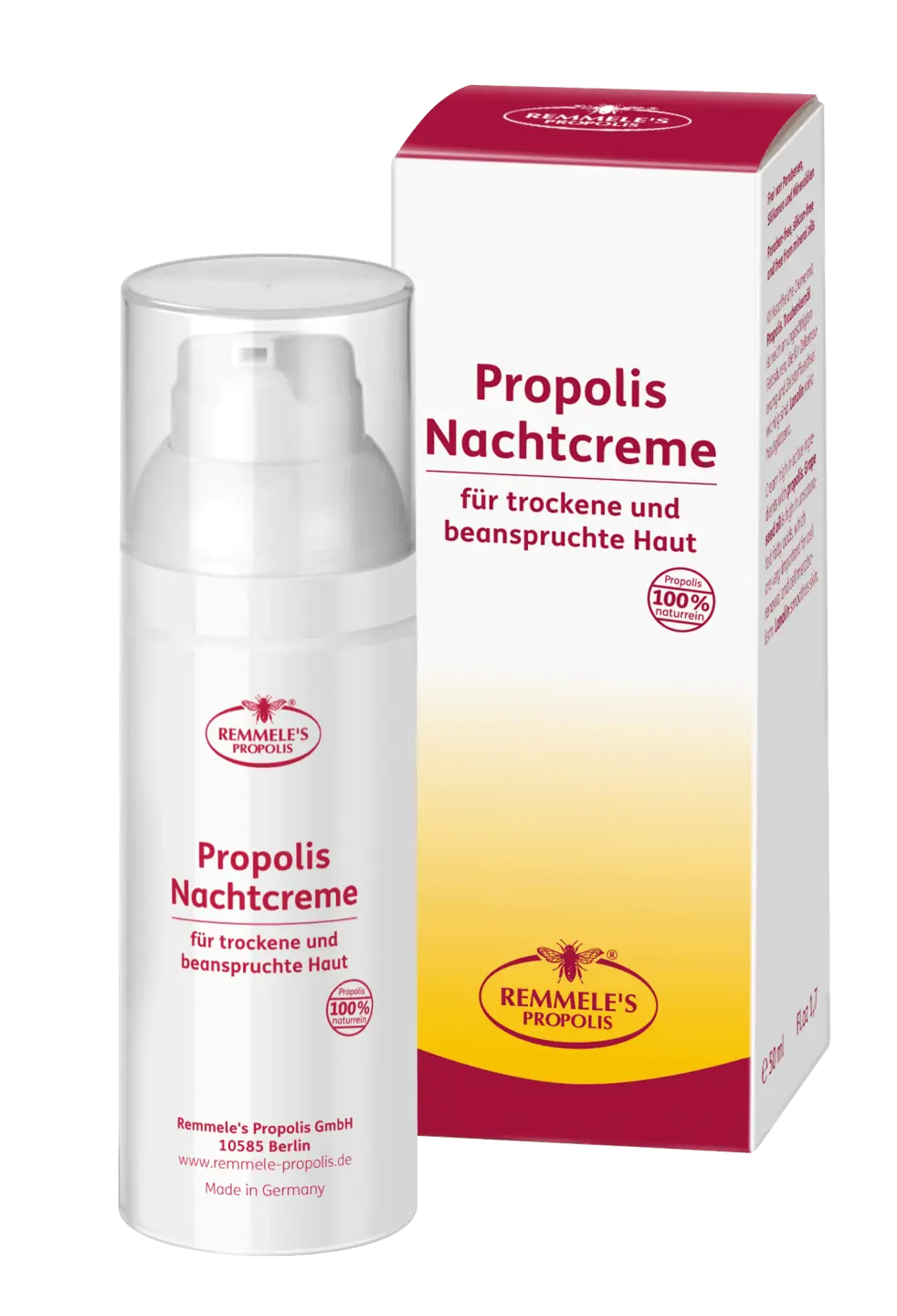 🐝 REMMELE`s PROPOLIS Nachtcreme 50 ml 🐝 REMMELE`s PROPOLIS Nachtcreme 50 ml