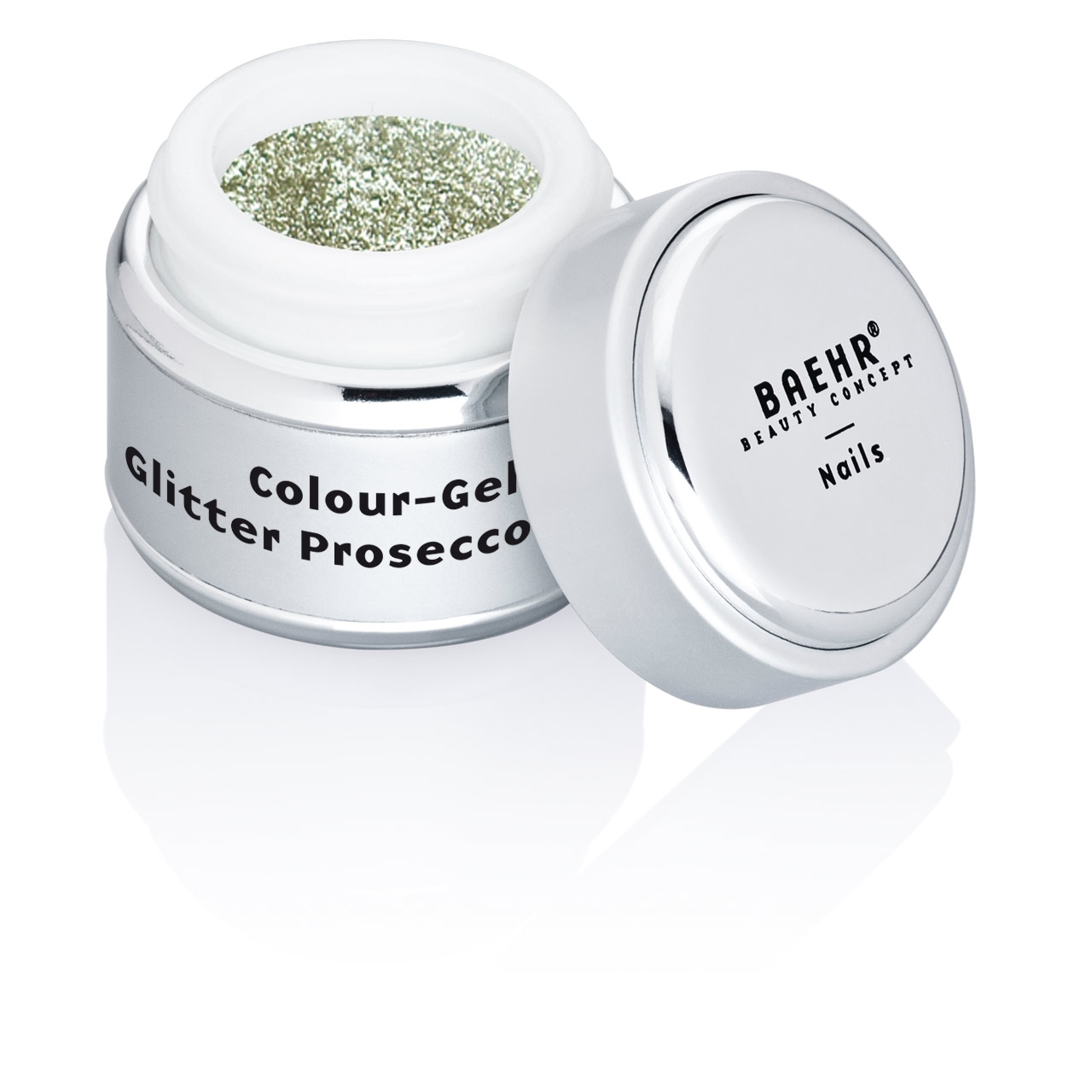 BAEHR BEAUTY CONCEPT - NAILS Colour-Gel Glitter Prosecco Fine 5 ml BAEHR BEAUTY CONCEPT - NAILS Colour-Gel Glitter Prosecco Fine 5 ml