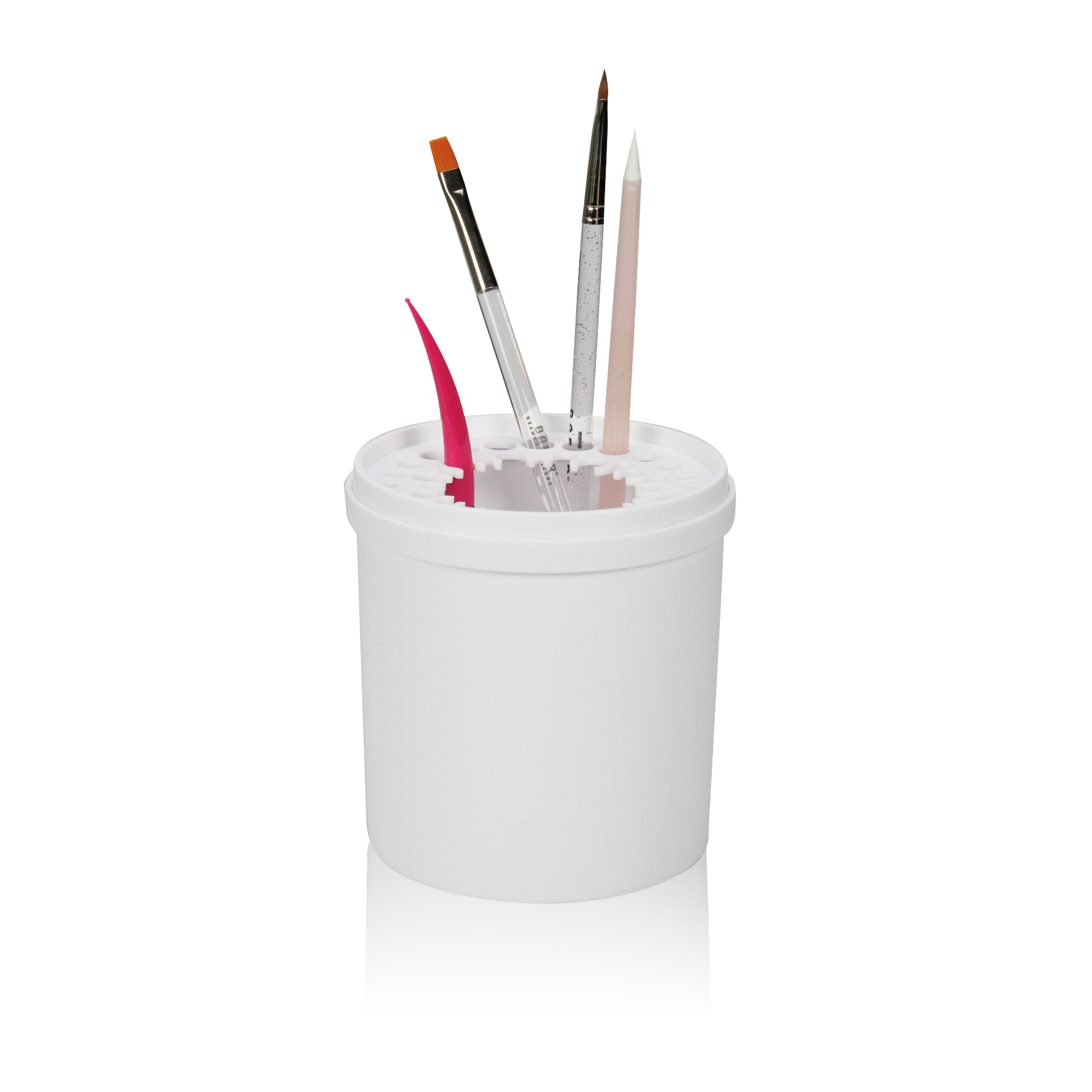 Dose für Pinsel mit Aufteilung leer Dose für Pinsel mit Aufteilung leer