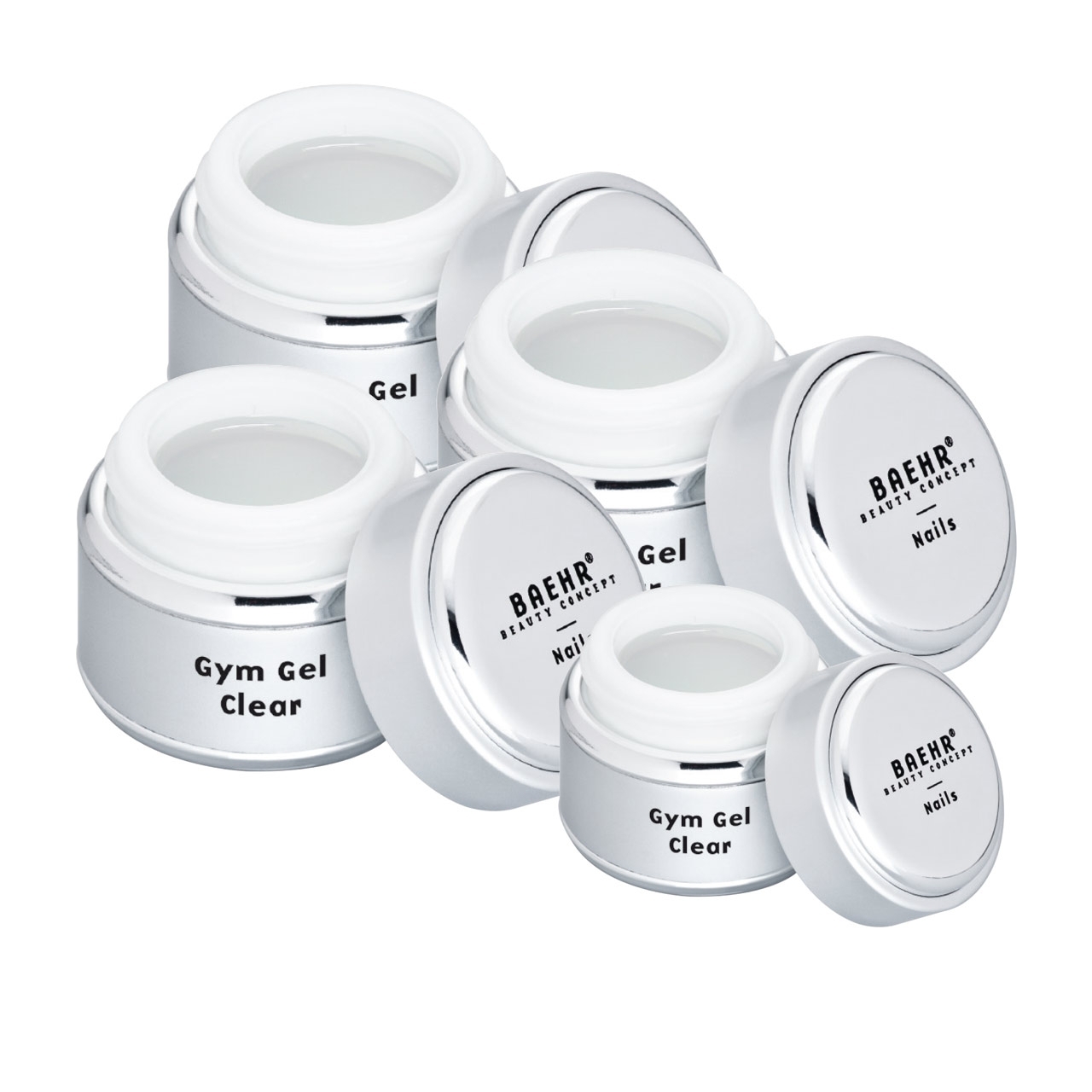 BAEHR BEAUTY CONCEPT - NAILS Vorteilspaket Gym Gel clear, 105 ml BAEHR BEAUTY CONCEPT - NAILS Vorteilspaket Gym Gel clear, 105 ml