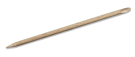 Nagelstäbchen aus Holz Länge 12 cm, 5 Stück