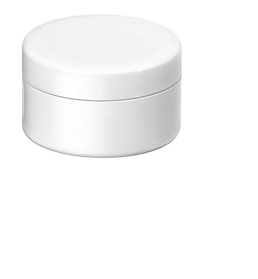Kunststoffdosen weiß 6 ml, 10 Stück Kunststoffdosen weiß 6 ml, 10 Stück