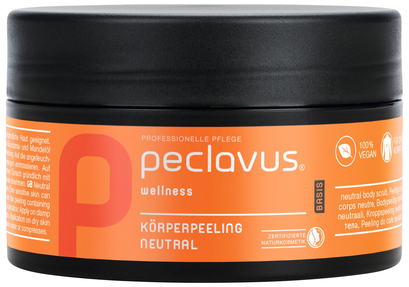 PECLAVUS Körperpeeling Neutral 250 ml | Basis
