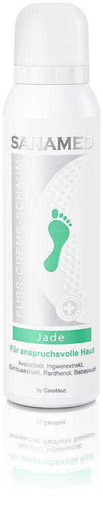 Sanamed Fuß-Creme-Schaum "Jade" - 50 ml