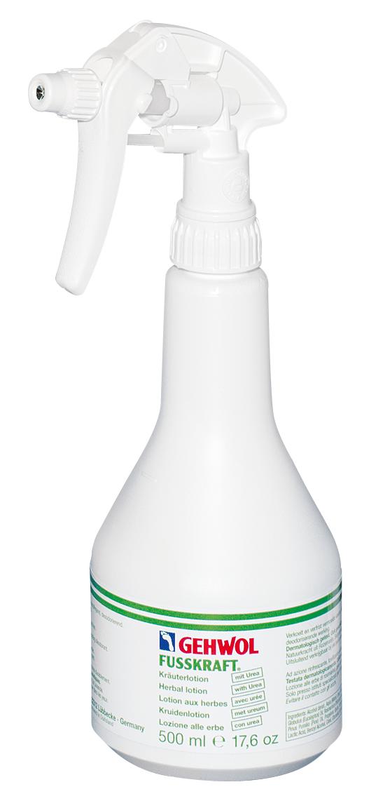 GEHWOL FUSSKRAFT Kräuterlotion 500 ml mit Zerstäuber GEHWOL FUSSKRAFT Kräuterlotion 500 ml mit Zerstäuber