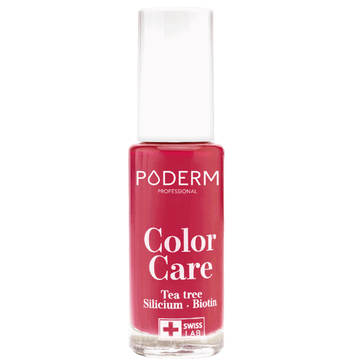 Poderm Nagellack Teebaumöl Color Care Rosenrot 797, 8 ml