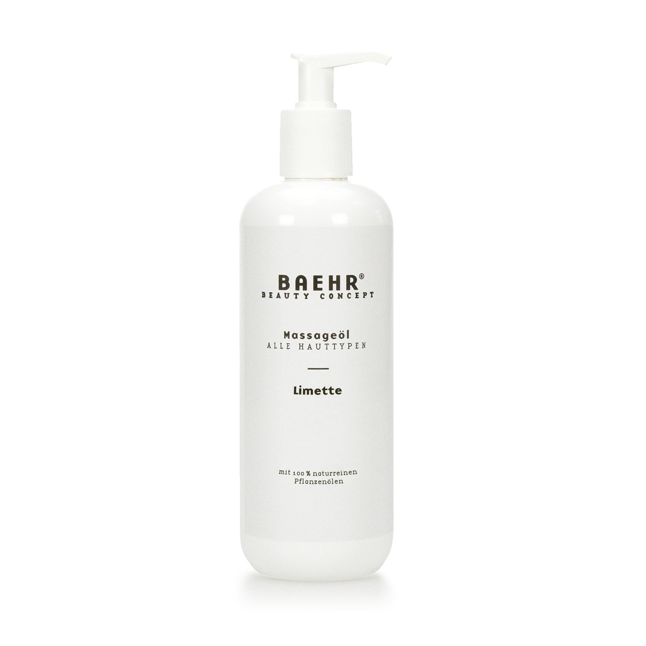 BAEHR BEAUTY CONCEPT - Massageöl Limette, 500 ml, Pumpflasche BAEHR BEAUTY CONCEPT - Massageöl Limette, 500 ml, Pumpflasche