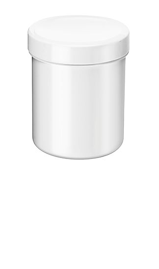 Kunststoffdosen weiß 35 ml, 10 Stück