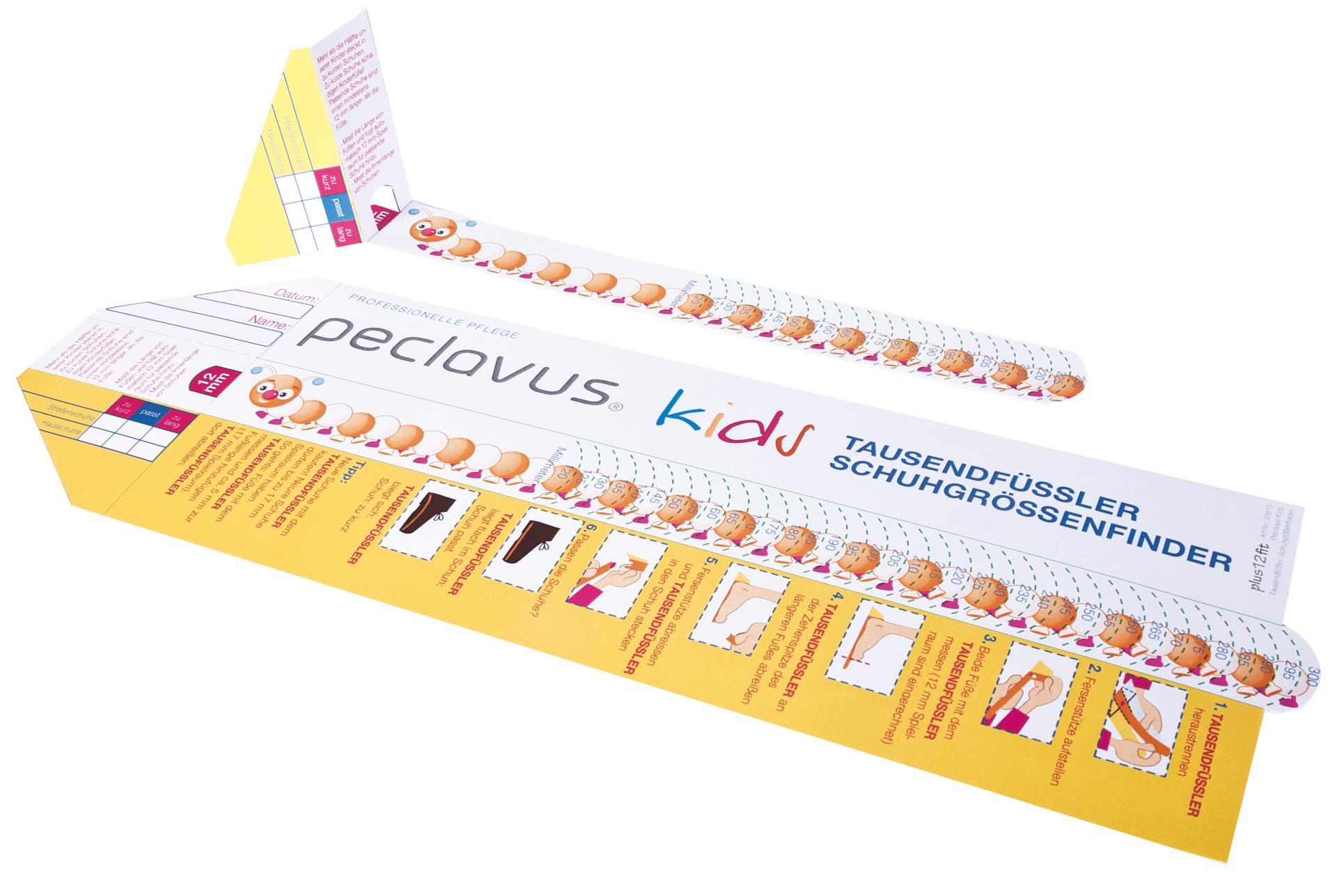 Peclavus kids Schuhgrößen-Finder, 25 Stück Peclavus kids Schuhgrößen-Finder, 25 Stück