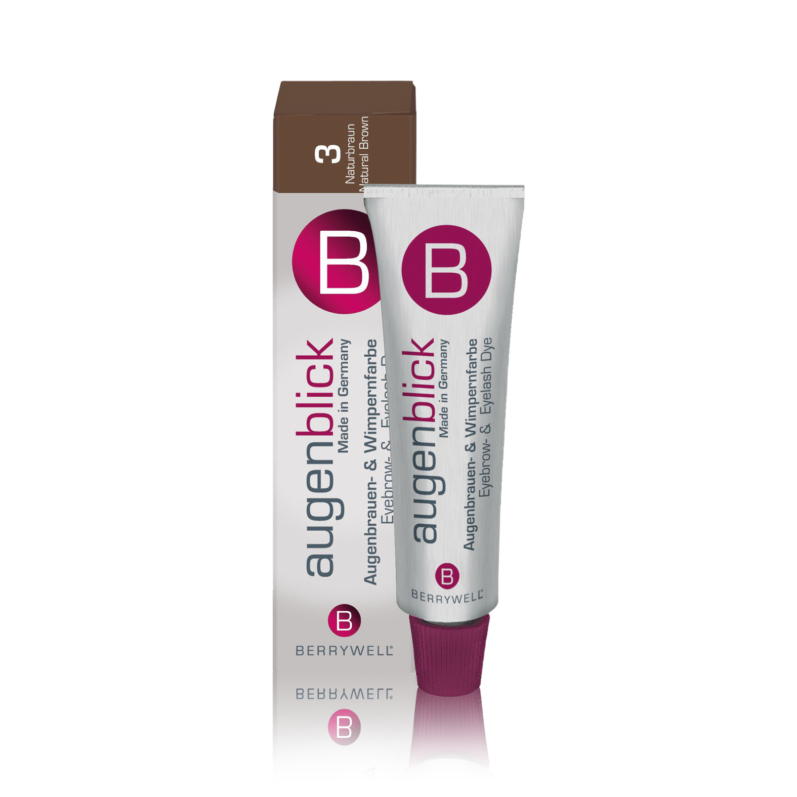 Berrywell Wimpernfarbe naturbraun Nr. 3, 15 ml Berrywell Wimpernfarbe naturbraun Nr. 3, 15 ml