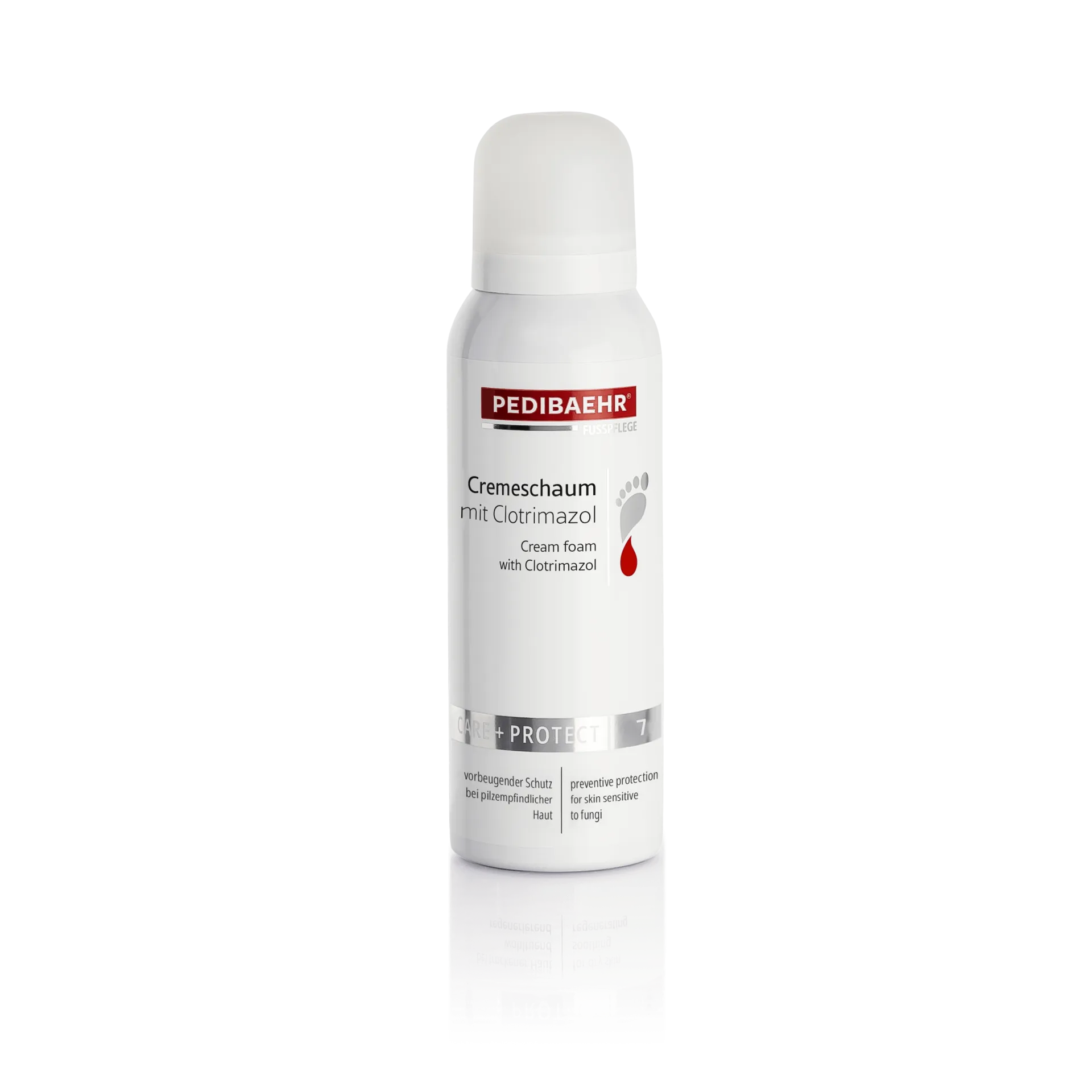PEDIBAEHR Cremeschaum mit Clotrimazol 125ml