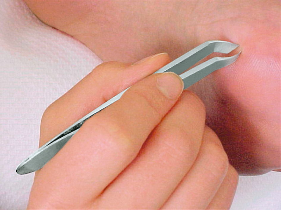 RUCK Hautzange mit Pinzettengriff, Schneide 7 mm