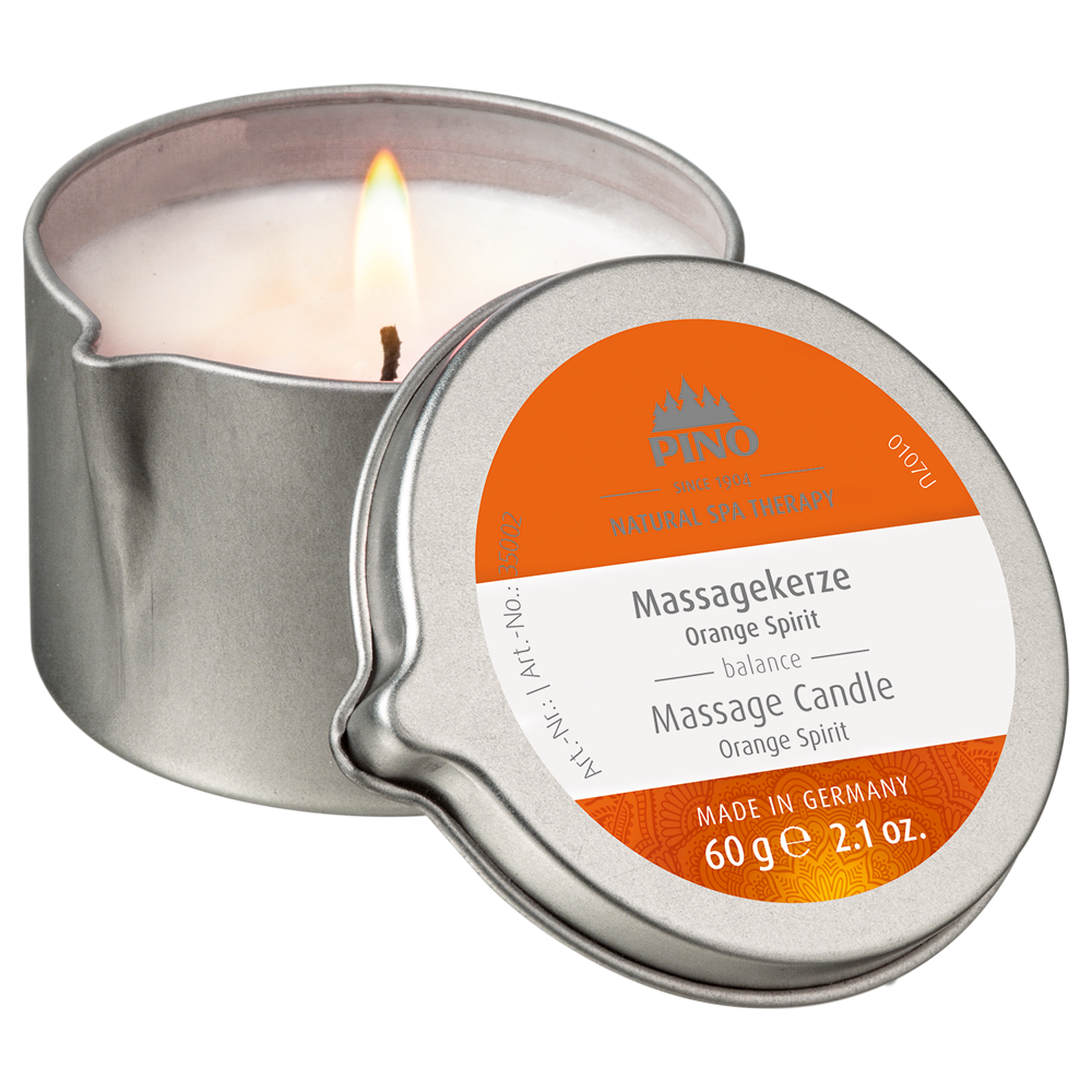 PINO Massagekerzen Orange Spirit - balance PINO Massagekerzen Orange Spirit - balance