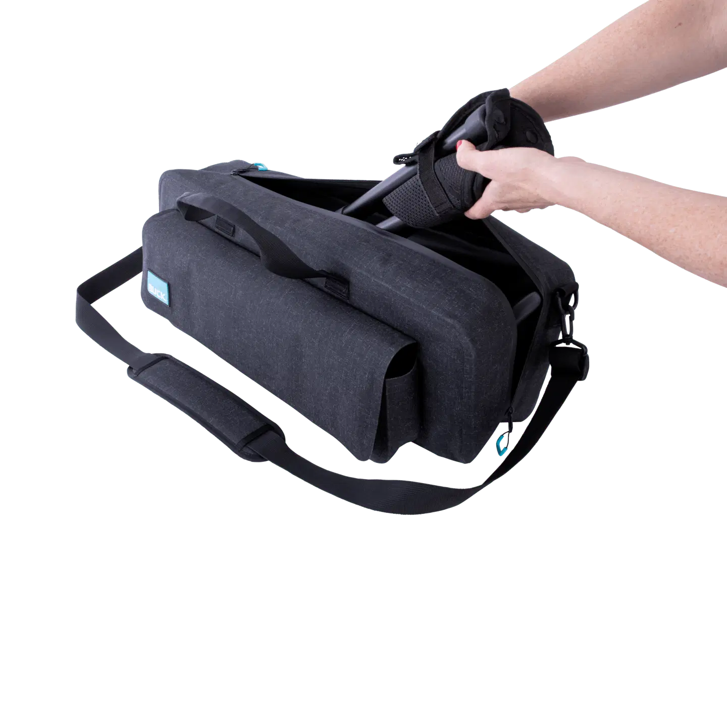RUCK mobilsystem Chair- und Fußstützentasche, Dark Granite, TPU, B/H/T: 61/24,5/23 cm