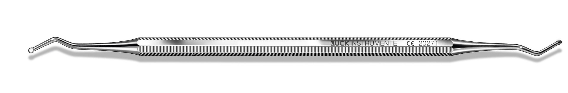 RUCK INSTRUMENTE Löffelinstrument doppelseitig mit glatten Löffeln RUCK INSTRUMENTE Löffelinstrument doppelseitig mit glatten Löffeln
