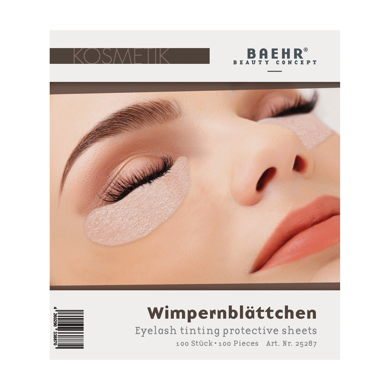 🔷 BAEHR BEAUTY CONCEPT Wimpernblättchen 100 Stück 🔷 BAEHR BEAUTY CONCEPT Wimpernblättchen 100 Stück