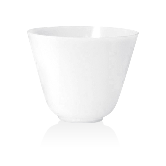 Kunststoffbecher weiß für Modellagen Kunststoffbecher weiß für Modellagen