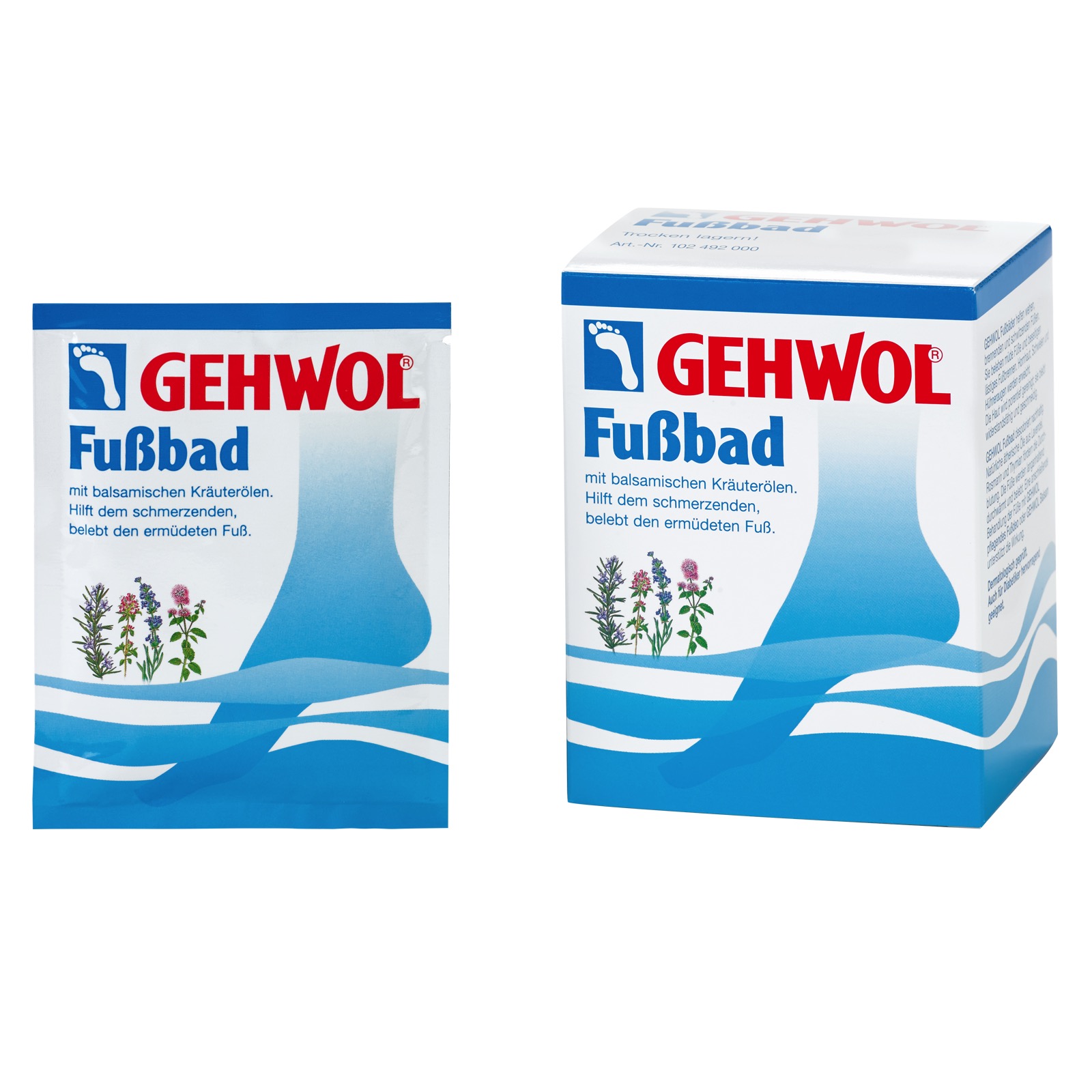GEHWOL Fußbad 10 Portionsbeutel a 20 g GEHWOL Fußbad 10 Portionsbeutel a 20 g