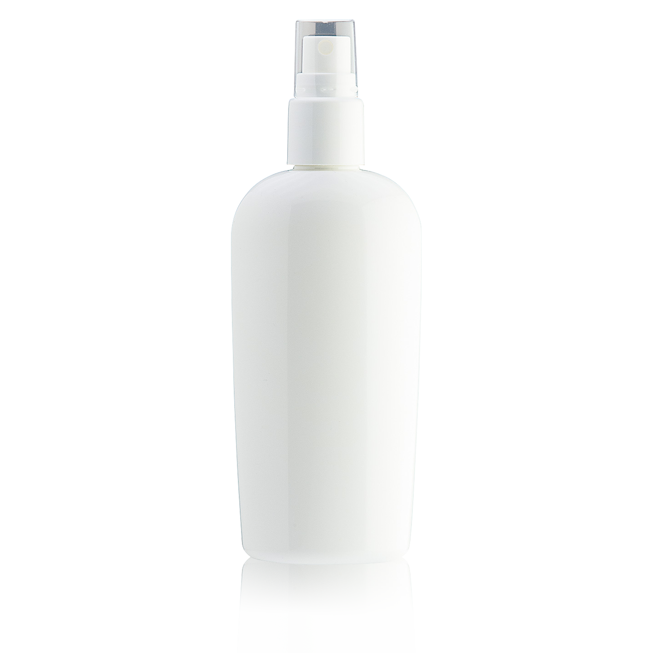 Zerstäuberflasche weiß für Flüssigkeiten 150 ml leer