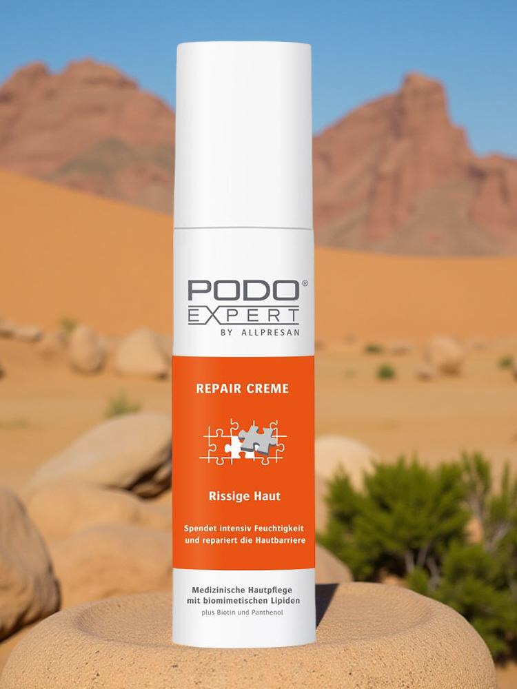 Allpresan PODOEXPERT Repair Creme, rissige Haut, 100 ml
