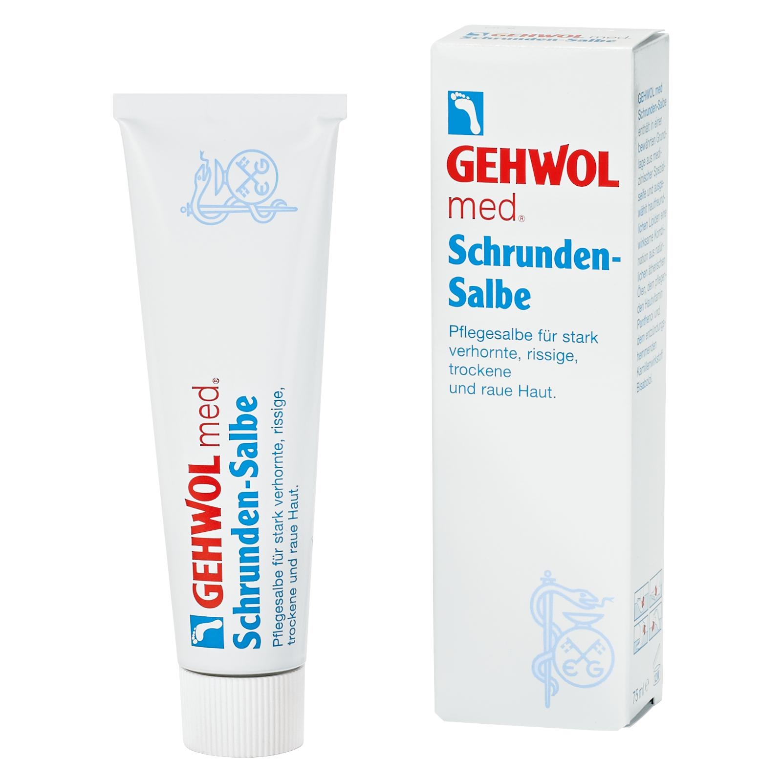GEHWOL med Schrunden-Salbe | 6x 75 ml (450 ml) GEHWOL med Schrunden-Salbe | 6x 75 ml (450 ml)