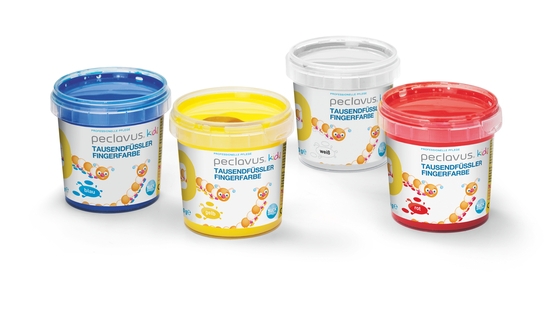 Peclavus kids Fingerfarben-Set | 600 g Peclavus kids Fingerfarben-Set | 600 g