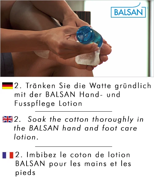 BALSAN Hand- und Fußpflege Lotion 500 ml