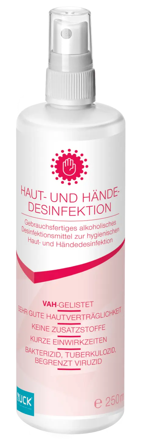 RUCK® Haut- und Händedesinfektion 250 ml RUCK® Haut- und Händedesinfektion 250 ml