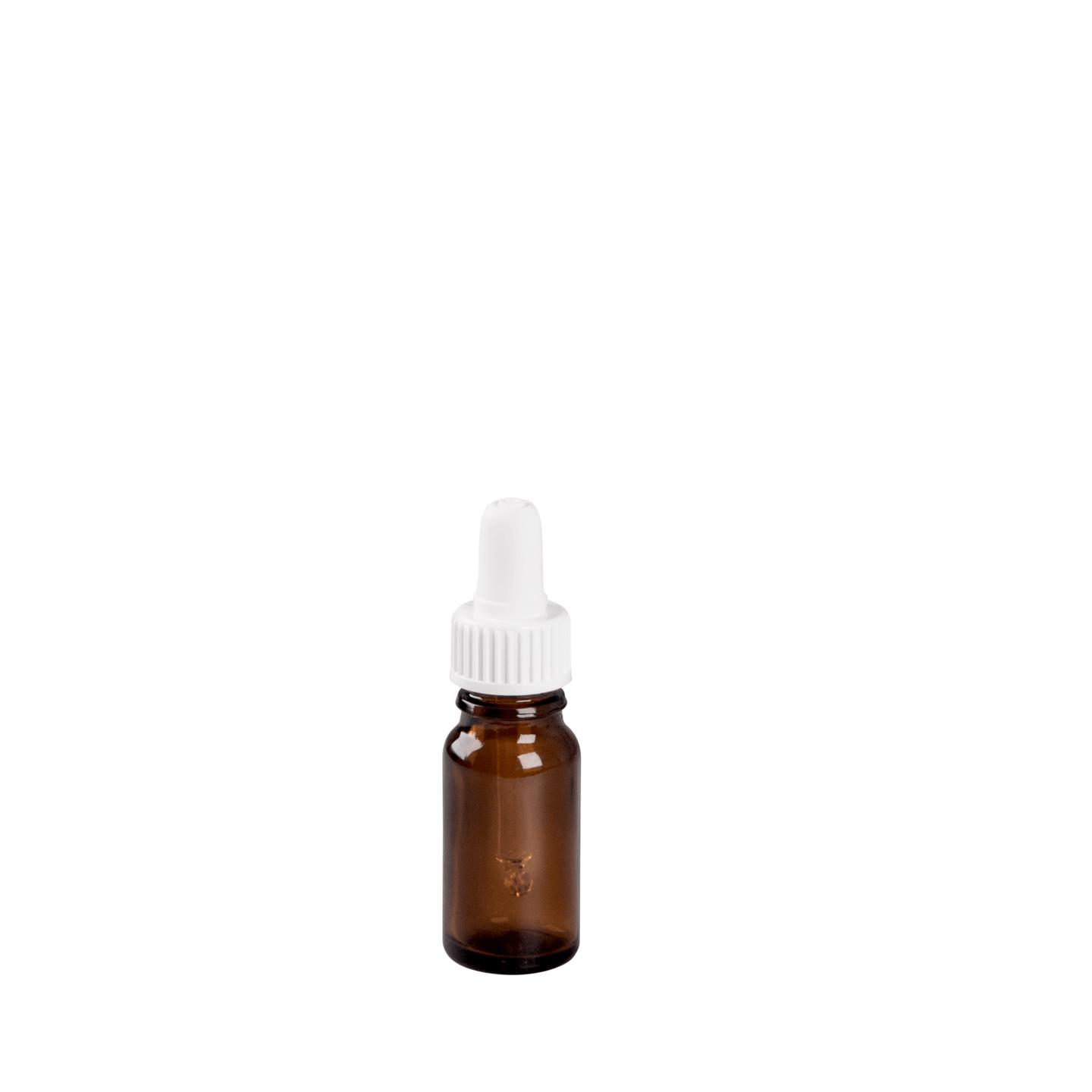 Braunglasflasche, 10 ml mit Pipette Braunglasflasche, 10 ml mit Pipette