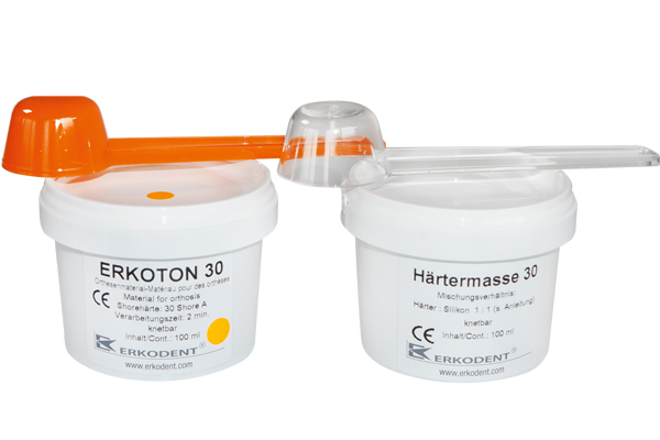 ERKODENT Erkoton 30 | A-Silikon 2 x 100 g Abdruckmasse Abformmasse ERKODENT Erkoton 30 | A-Silikon 2 x 100 g Abdruckmasse Abformmasse