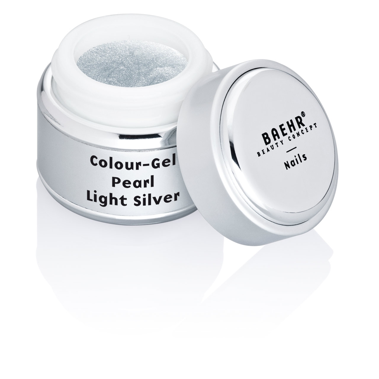 BAEHR BEAUTY CONCEPT - NAILS Colour-Gel Pearl Light Silver 5 ml