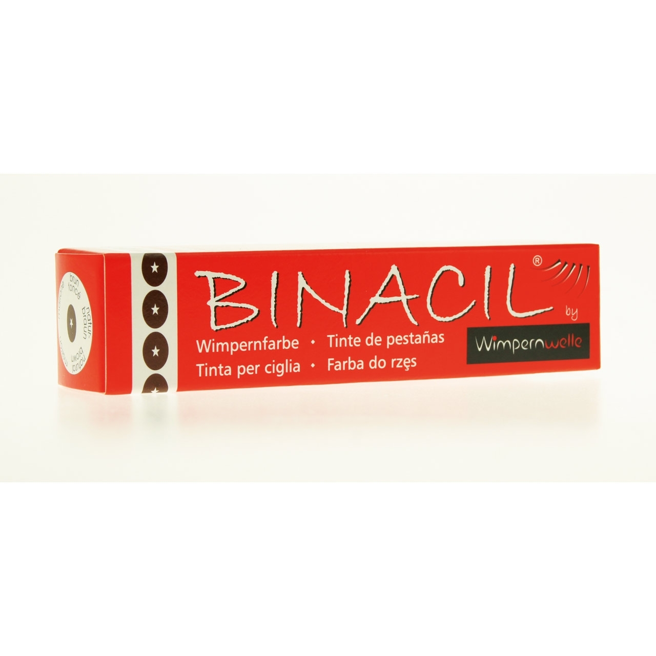 Wimpernwelle BINACIL Augenbrauen- / Wimpernfarbe, naturbraun 15 g Wimpernwelle BINACIL Augenbrauen- / Wimpernfarbe, naturbraun 15 g