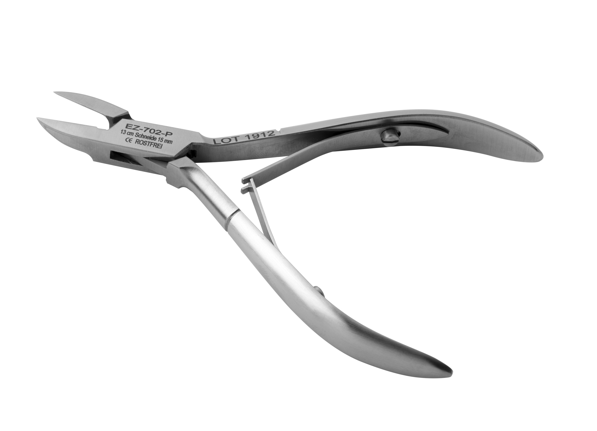 Tadelia® Professional Eckenzange für Fußpflege und Podologie | EZ-702-P-2 | Länge 13 cm Schneide 15 mm Tadelia® Professional Eckenzange für Fußpflege und Podologie | EZ-702-P-2 | Länge 13 cm Schneide 15 mm