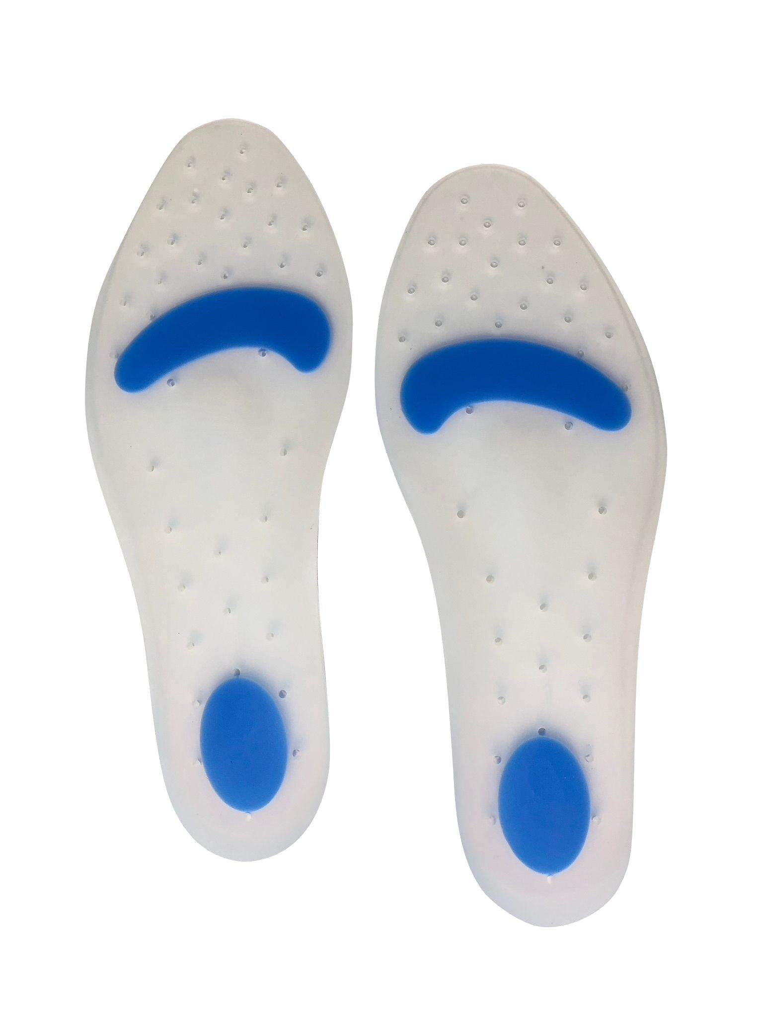 FRESCO Gel-Komfort  Einlegesohlen Schuheinlagen 41-42 L 27,7 cm | 1 Paar