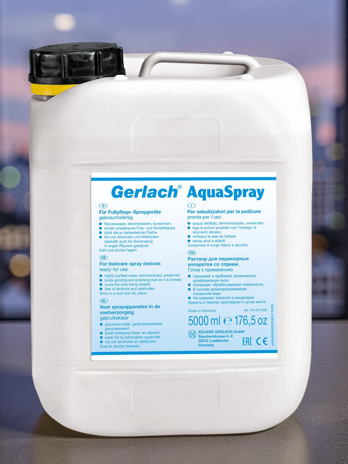 GERLACH AquaSpray | Spraylösung 5 Liter