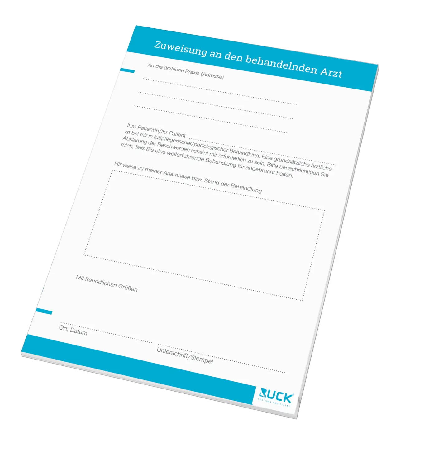 RUCK Arztzuweisungsbogen 50 Stück RUCK Arztzuweisungsbogen 50 Stück