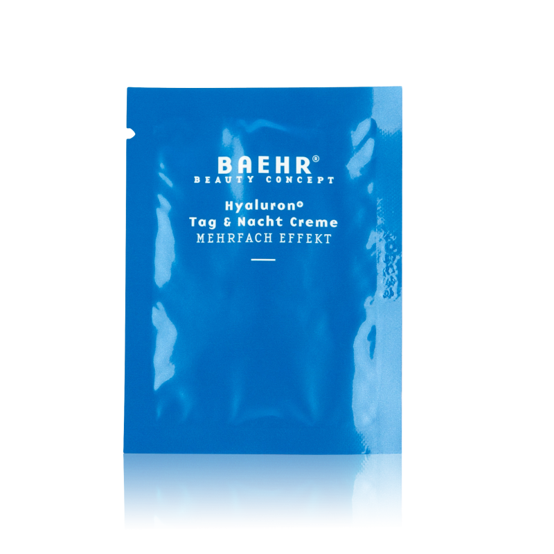 🔴 BAEHR BEAUTY CONCEPT Hyaluron+, Tag & Nacht Creme Sachet 3 ml 🔴 BAEHR BEAUTY CONCEPT Hyaluron+, Tag & Nacht Creme Sachet 3 ml