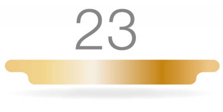 RUCK Nagelkorrektur Goldstadt professional Vollspange Gr. 23 Stärke 0,1 / 0,15 mm RUCK Nagelkorrektur Goldstadt professional Vollspange Gr. 23 Stärke 0,1 / 0,15 mm