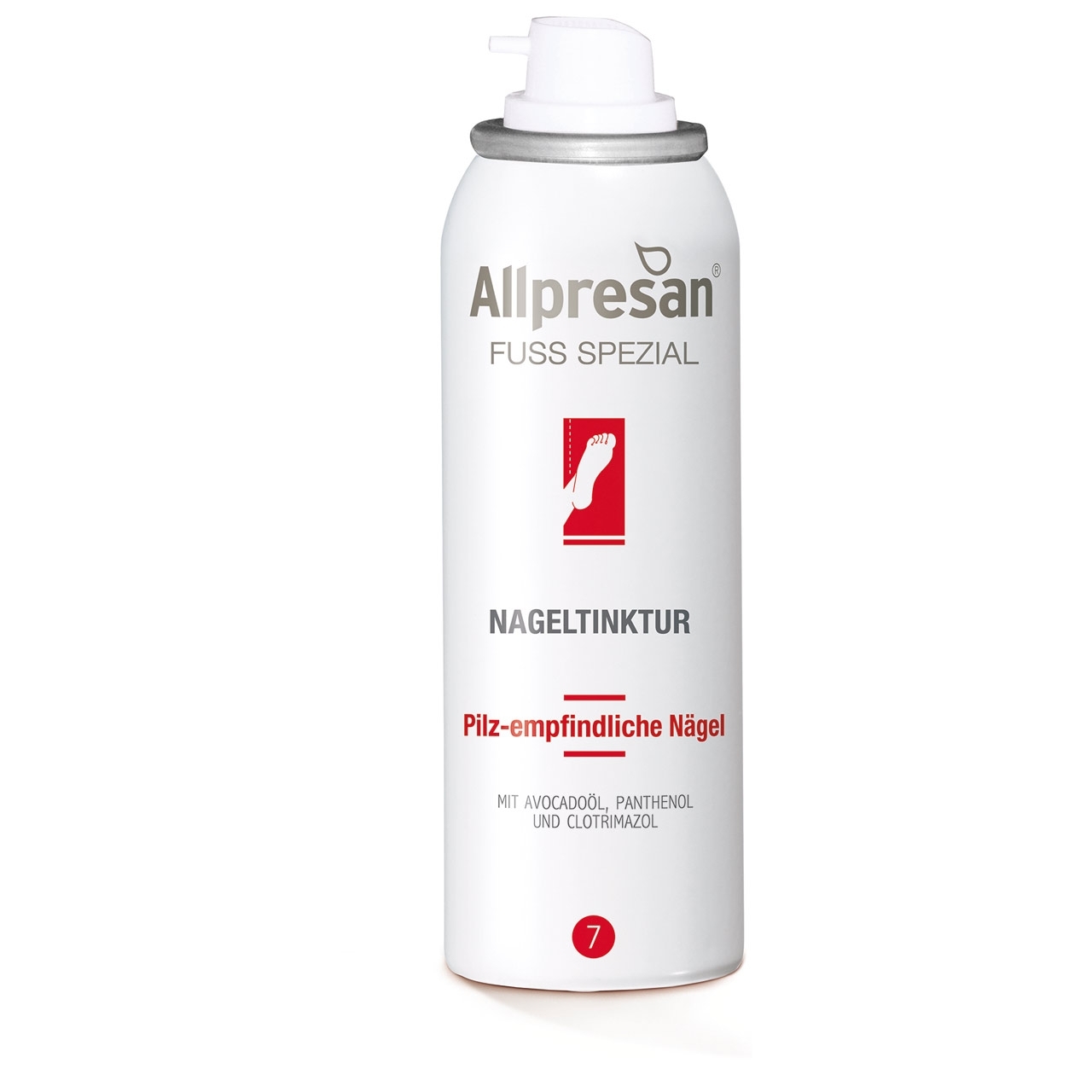 Allpresan Fuß Spezial 7 Nageltinktur für Pilz-empfindliche Nägel, 125 ml Allpresan Fuß Spezial 7 Nageltinktur für Pilz-empfindliche Nägel, 125 ml