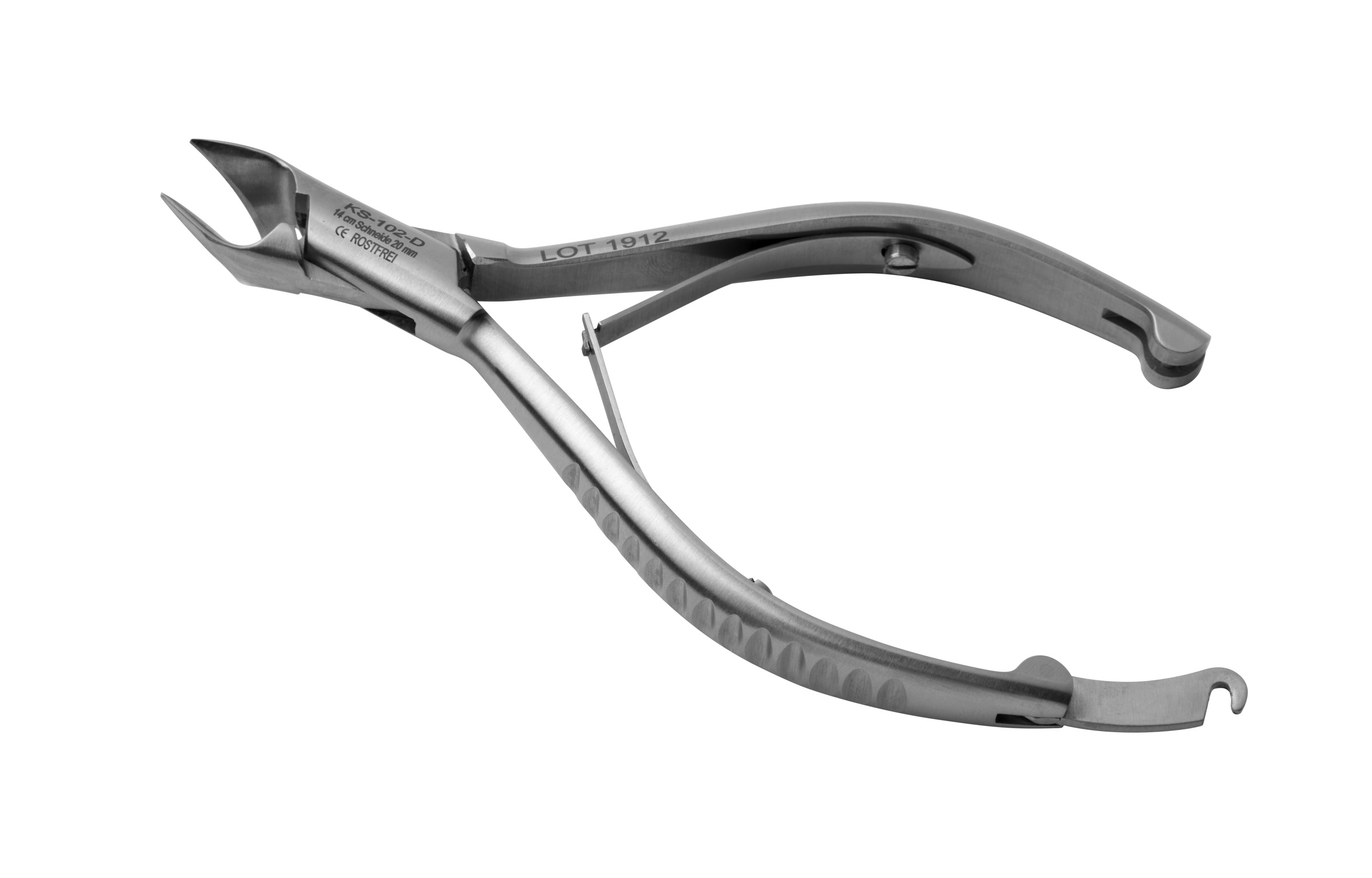 Tadelia® Professional Kopfschneider für diabetische Fußpflege | KS-102-D | Länge 14 cm Schneide 20 mm  Tadelia® Professional Kopfschneider für diabetische Fußpflege | KS-102-D | Länge 14 cm Schneide 20 mm