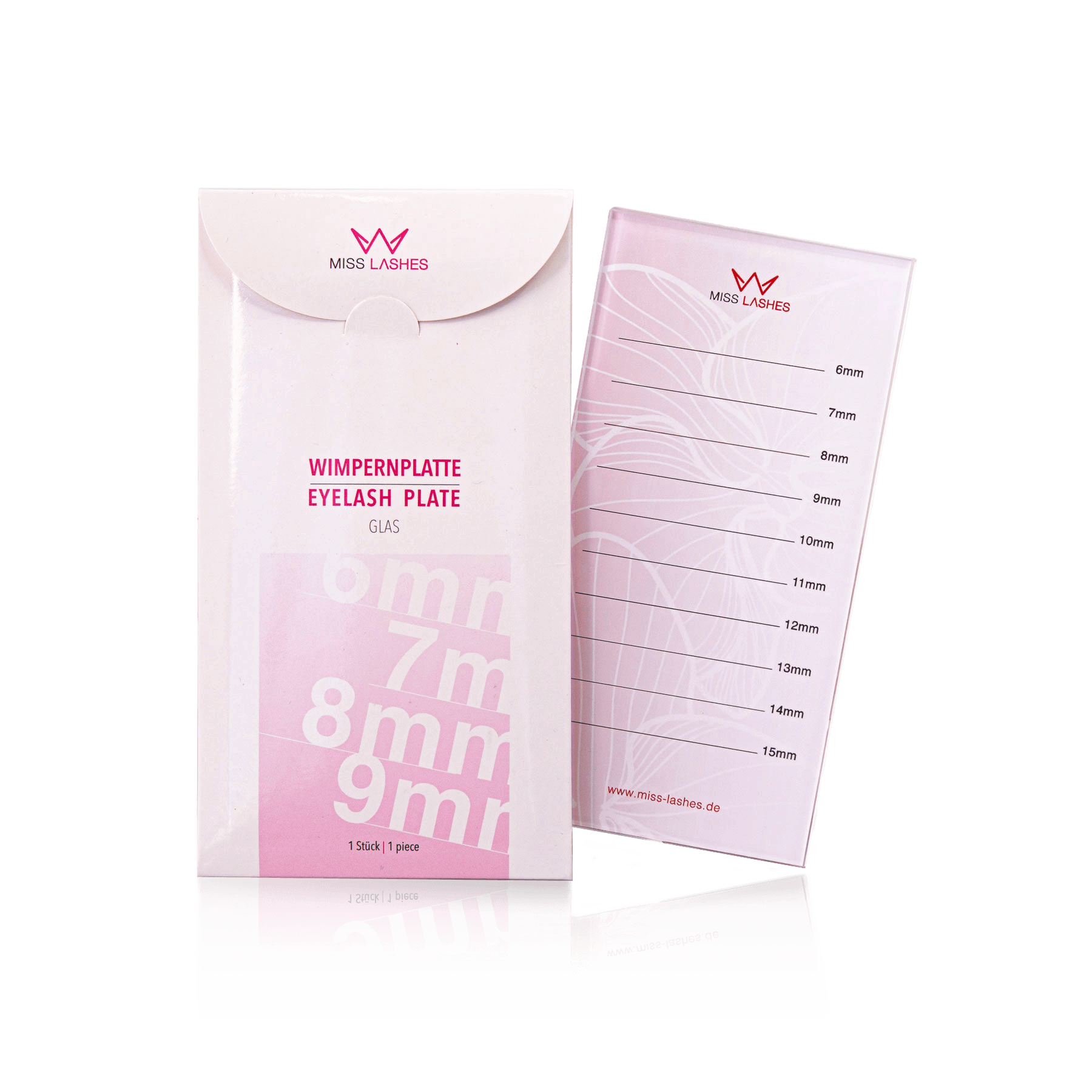 MISS LASHES Wimpernplatte aus Glas MISS LASHES Wimpernplatte aus Glas
