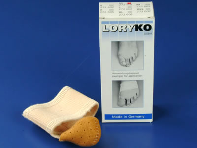 ERKODENT LORYKO Hallux valgus Korrekturbandage Gr. X ERKODENT LORYKO Hallux valgus Korrekturbandage Gr. X