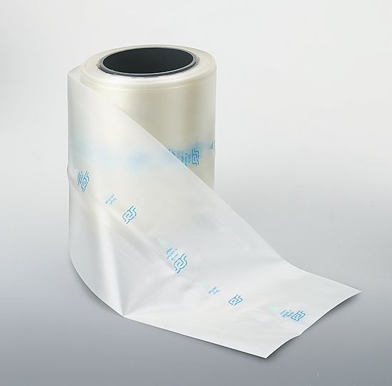 Klarsichtschlauch für Heißluftsterilisation, 120 mm x 100 m Klarsichtschlauch für Heißluftsterilisation, 120 mm x 100 m