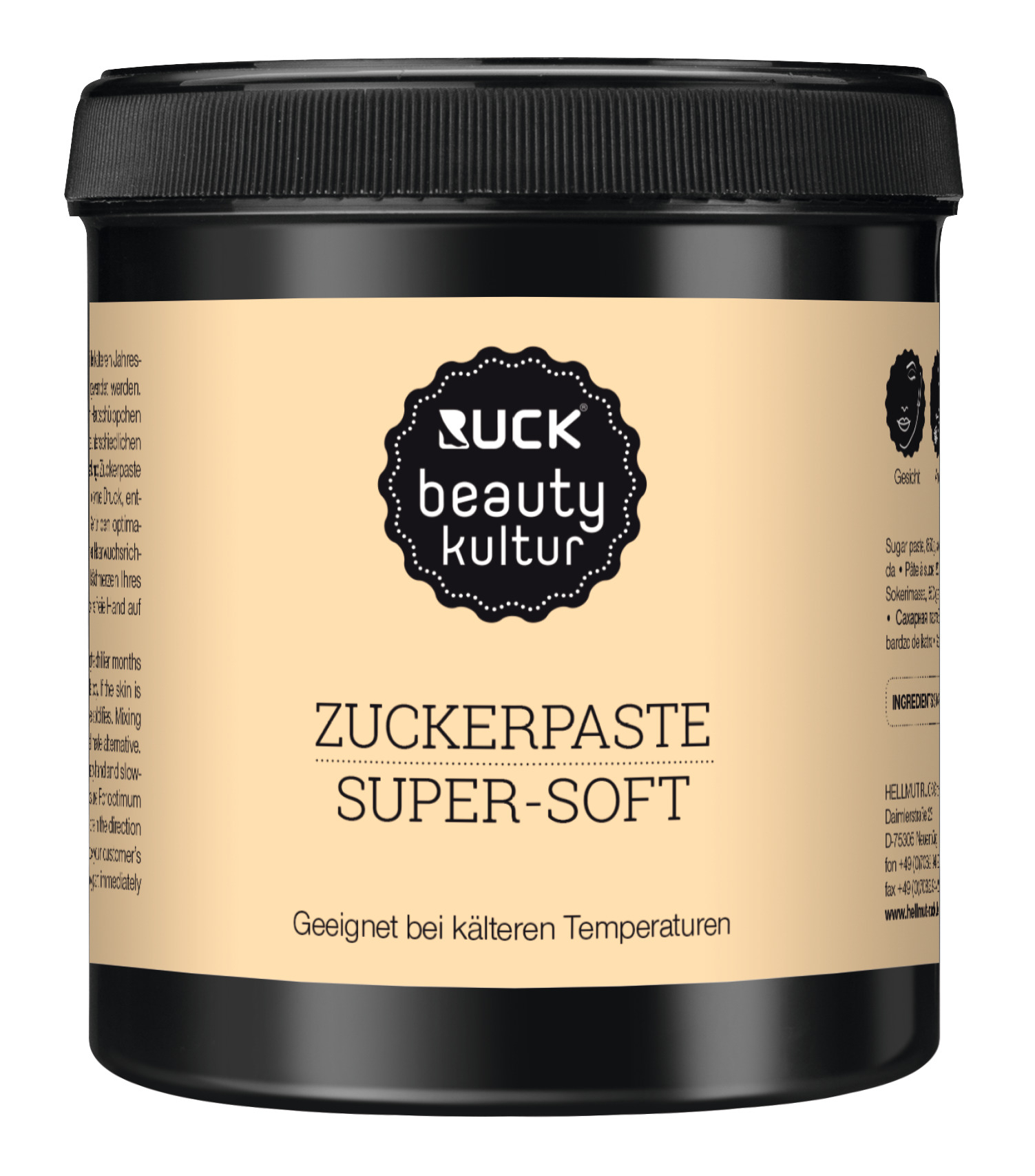 RUCK beautykultur Zuckerpaste super-soft | 850 g