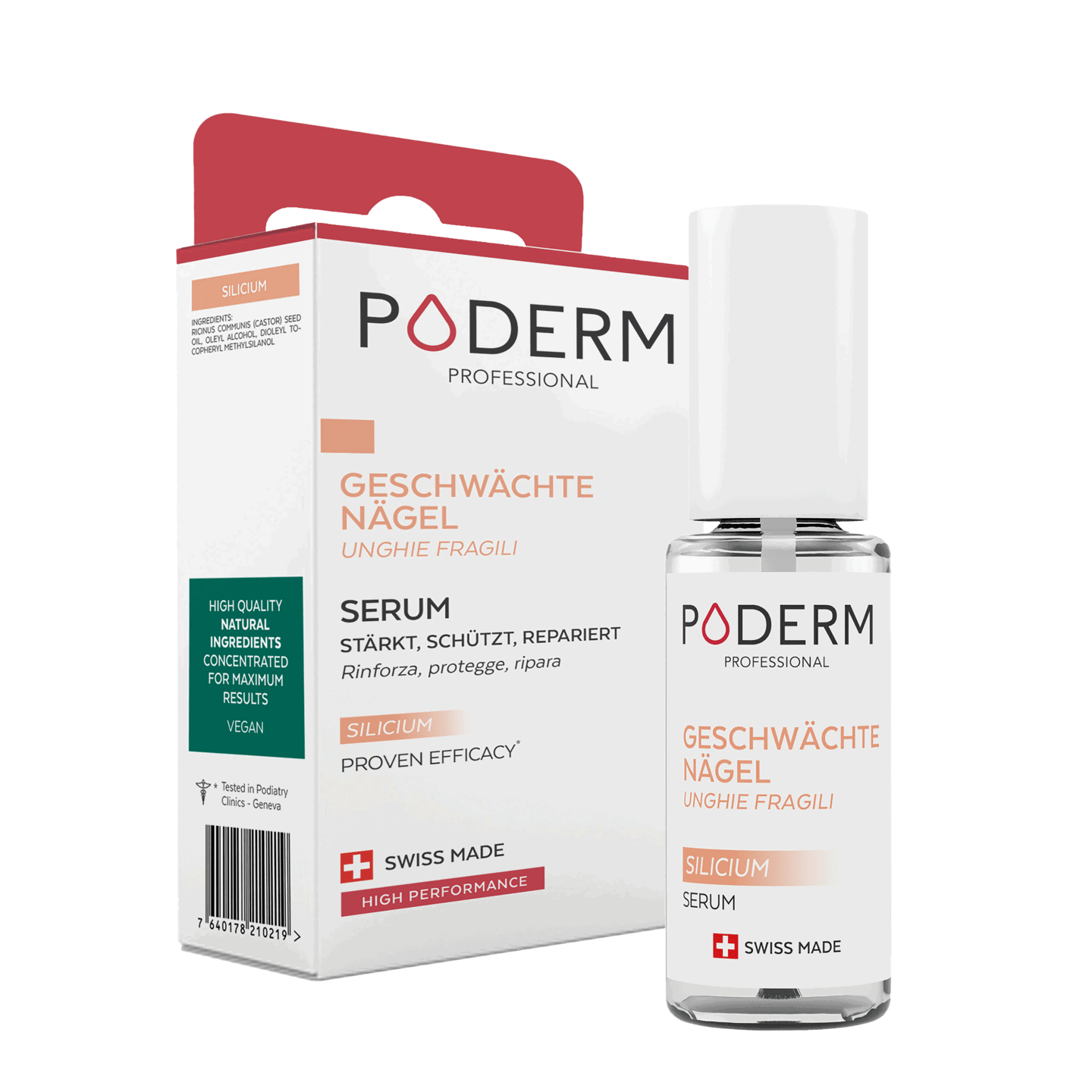 PODERM Serum für geschwächte Nägel, 8 ml