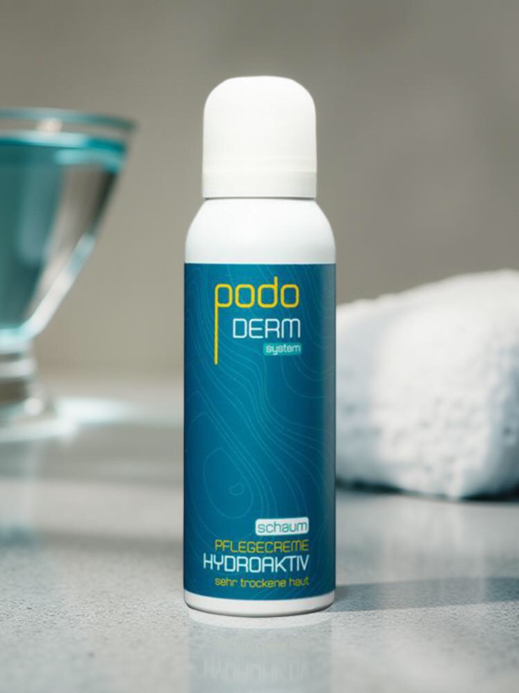PodoDERM Hydroaktiv Schaum Pflegecreme 125 ml PodoDERM Hydroaktiv Schaum Pflegecreme 125 ml