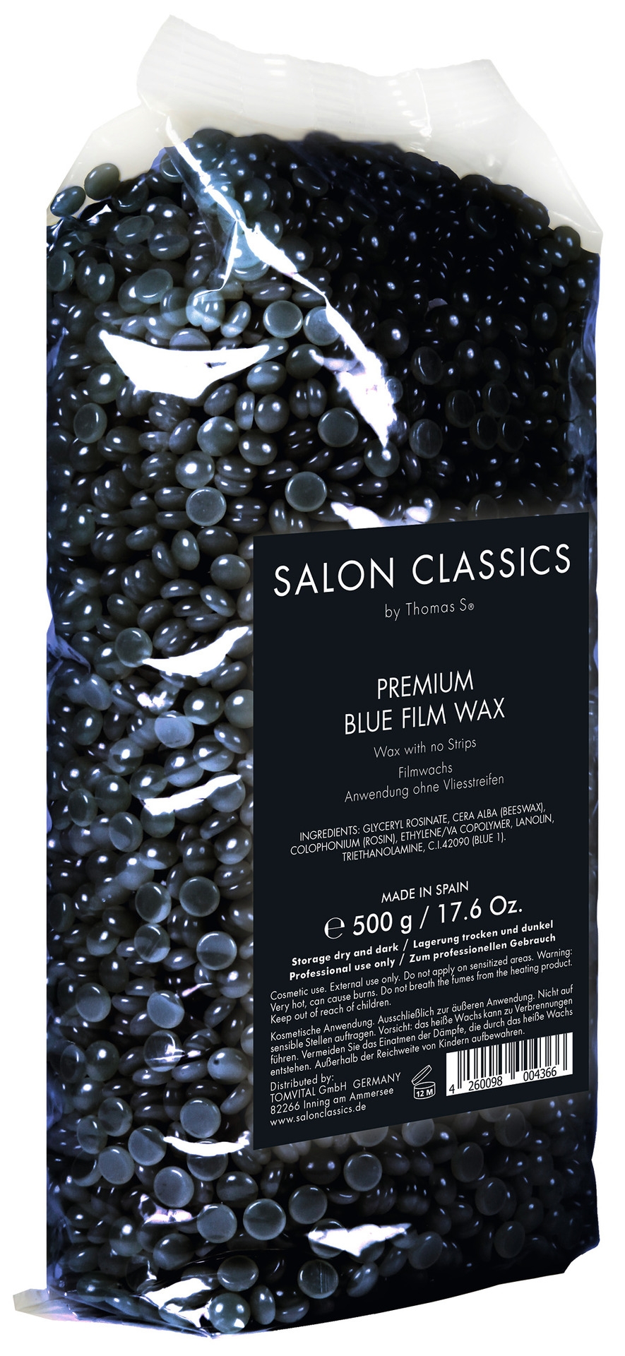 Salon Classics Blue Film Wax Pearls | 500 g