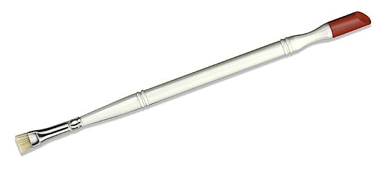 Pferdefuß mit Bürstchen Länge 13,5 cm Pferdefuß mit Bürstchen Länge 13,5 cm