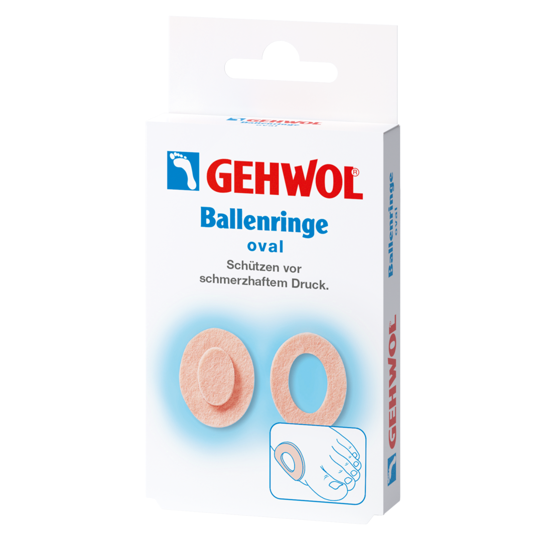 GEHWOL Ballenringe oval 6 Stück