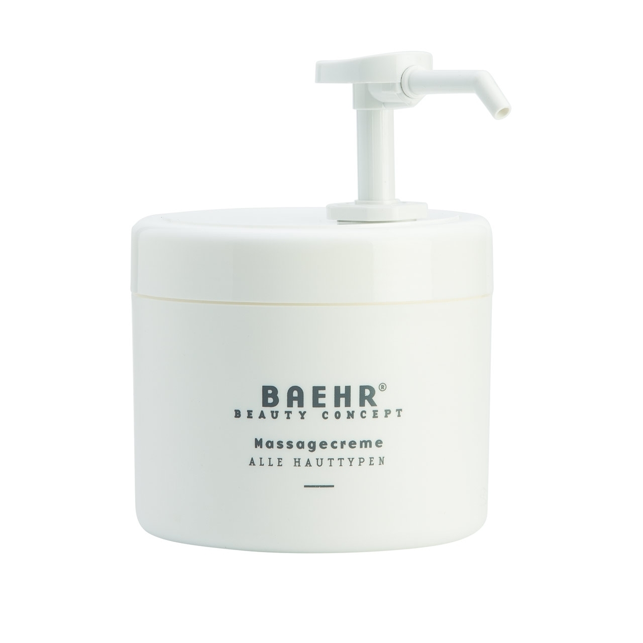 BAEHR BEAUTY CONCEPT Massagecreme Tiegel mit Pumpe 500 ml BAEHR BEAUTY CONCEPT Massagecreme Tiegel mit Pumpe 500 ml